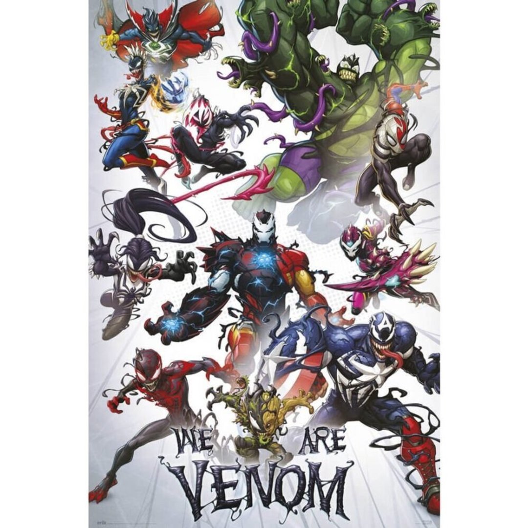 【漫威】我们是猛毒!! WE ARE VENOM 进口海报 - 海报/装饰画/版画 - 纸 多色