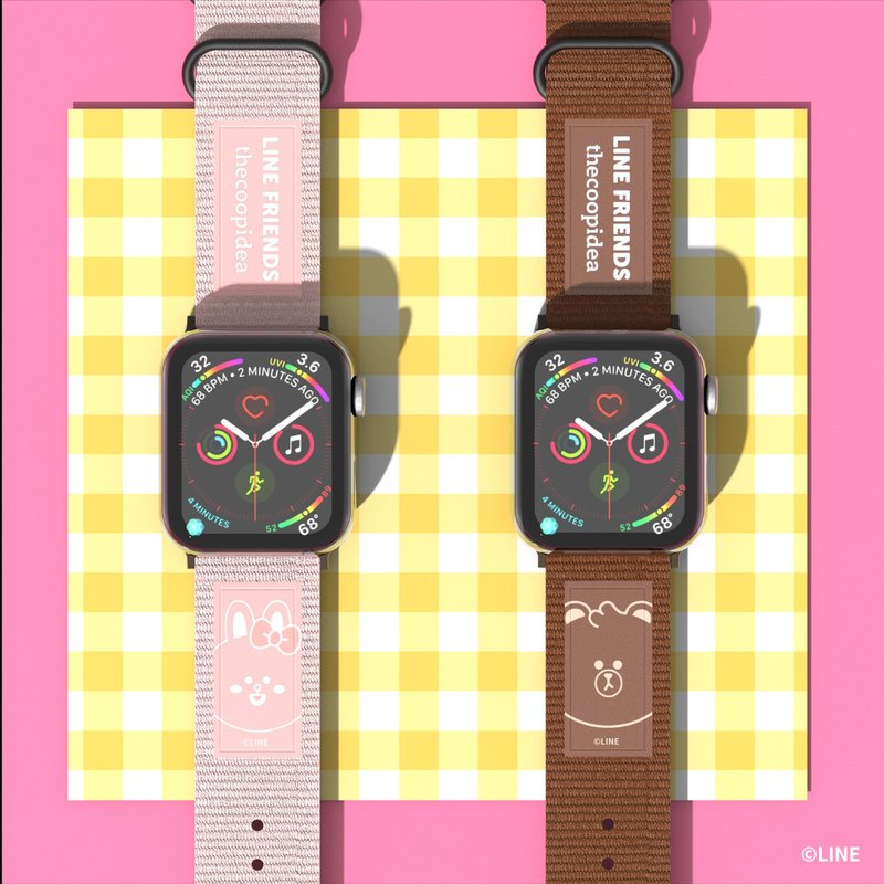 FRIENDS MEETS thecoopidea Apple Watch 表带 (42,44,45mm) - 表带 - 尼龙 