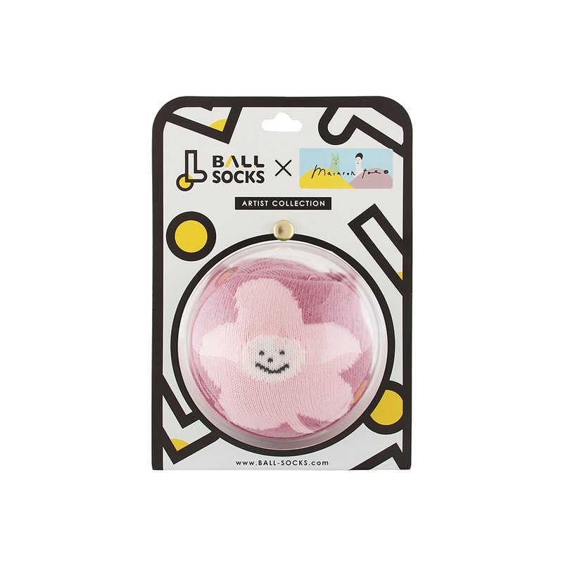 Artist Collection 艺术家袜_马卡龙脚趾_小花与泰瑞 - 袜子 - 其他材质 