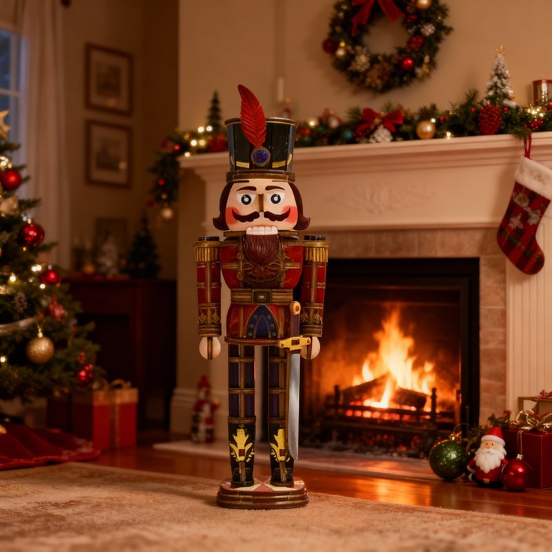 Jigzle 3D立体拼图系列 | 木质胡桃夹子 | 超治愈 - 木工/竹艺/纸艺 - 木头 多色