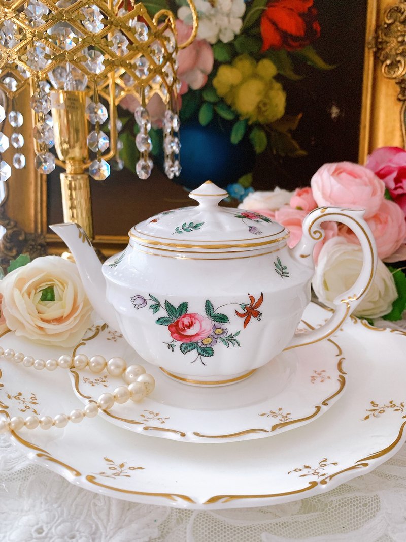 英国手绘古董Royal Crown Derby 手绘花茶杯指定买家下标 - 茶具/茶杯 - 瓷 多色