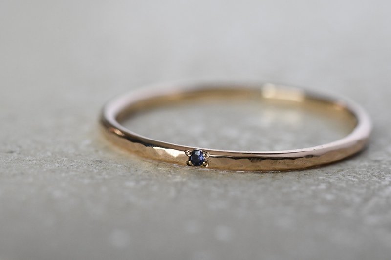 照亮日常的故事 堇青石 - 戒指 - 其他金属 蓝色