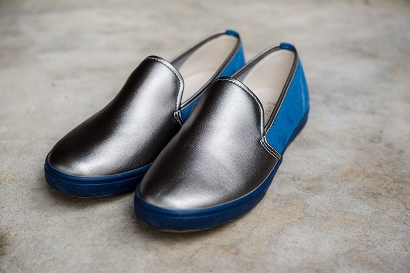 ‘Baby Day’钛空蓝--MEN款  舒适ＭＩＴ 童鞋 亲子 男鞋休闲鞋 - 男款休闲鞋 - 其他材质 蓝色