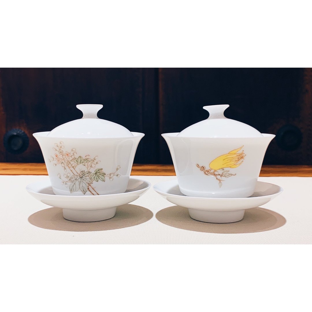不言美器 釉中彩 奉杯 - 茶具/茶杯 - 瓷 