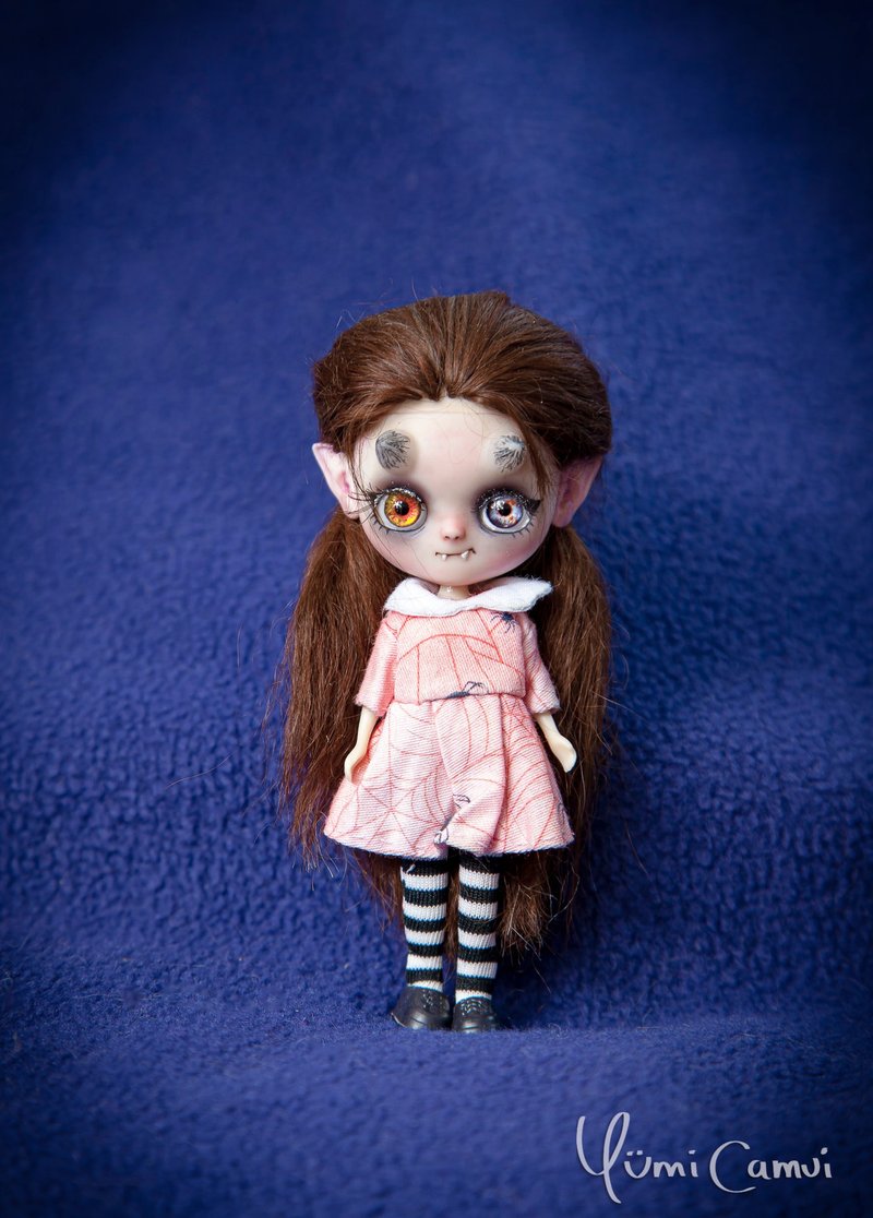OOAK petite Blythe by Yumi Camui - 玩偶/公仔 - 塑料 多色