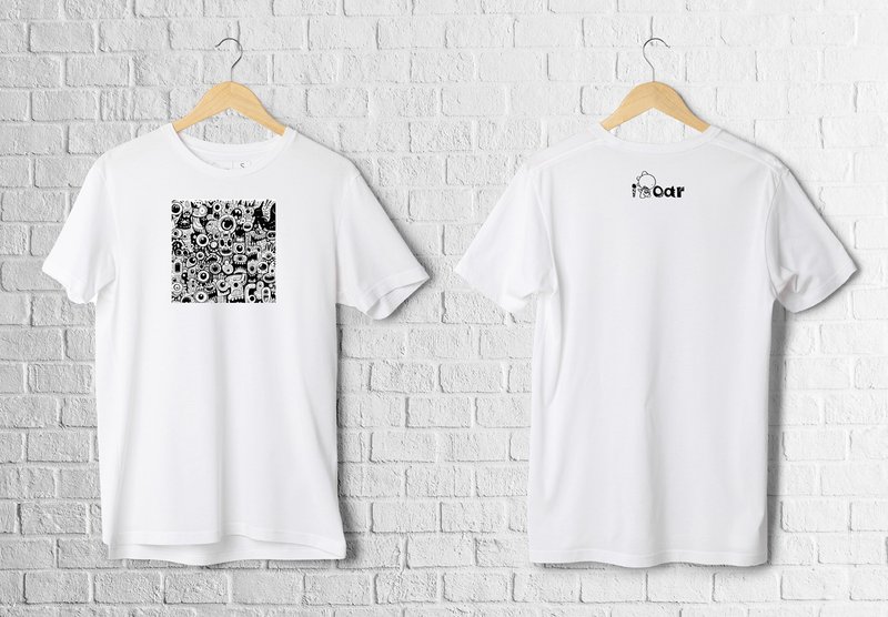 【I ROAR 】Night Terrors/17织顶级绵/潮流厚磅棉T - 男装上衣/T 恤 - 棉．麻 