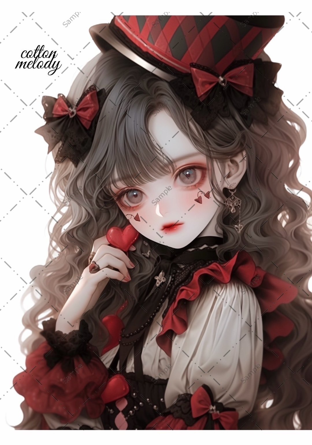 原创贴纸 no.466 人物贴纸 原创贴纸 人物贴纸 女孩贴纸 原创人物贴纸 - 贴纸 - 纸 