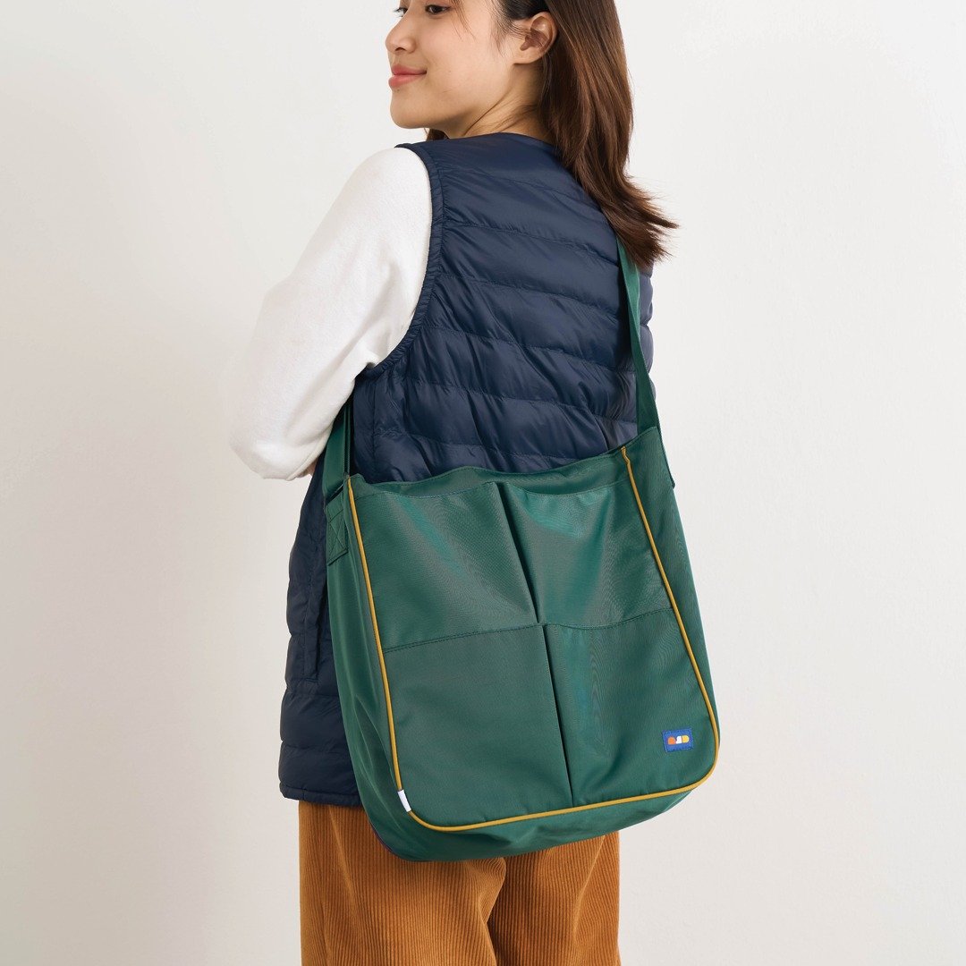 Tote Series 3 – GoBig / 墨绿色 - 其他 - 尼龙 绿色