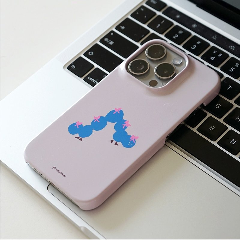 虫说她的帽子最美  轻薄手机壳  灰色 - 手机壳/手机套 - 塑料 