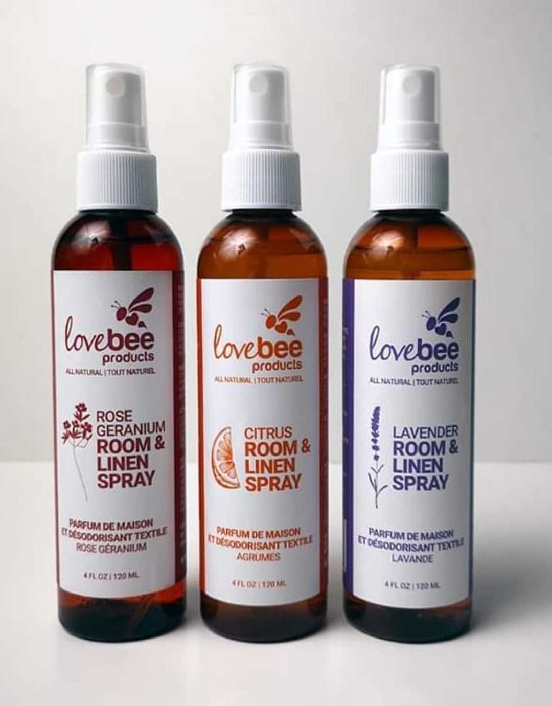 Lovebee 零负担空间喷雾组 - 香薰/精油/线香 - 塑料 