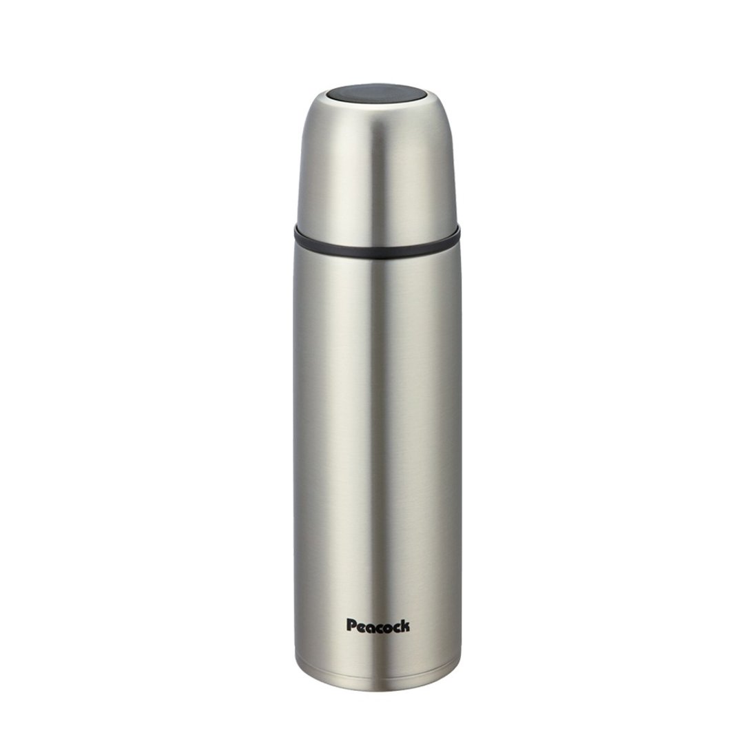 【孔雀Peacock】500ML 不锈钢保冷杯/保温杯 休闲随身-原钢色 - 保温瓶/保温杯 - 不锈钢 银色