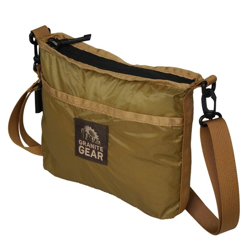 Granite Gear 轻便收纳侧背包【棕色】Hiker Satchel 1000135 - 侧背包/斜挎包 - 尼龙 咖啡色