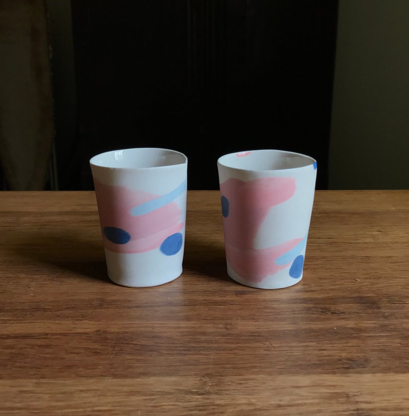 水蜜桃点点水杯 - 其他杯子 - 瓷 