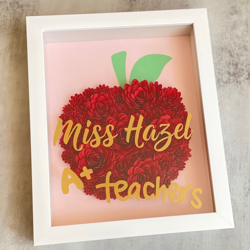 感谢之祝福礼盒 - 红苹果 - 摆饰 - 纸 红色