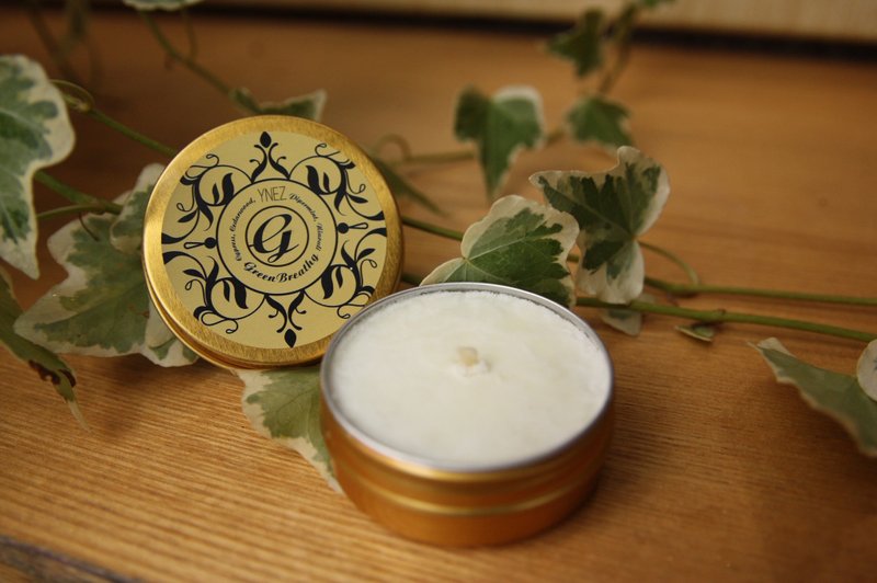 【YNEZ 】绿呼吸芳疗蜡烛体验盒 国际芳疗师精选配方 - 蜡烛/烛台 - 蜡 