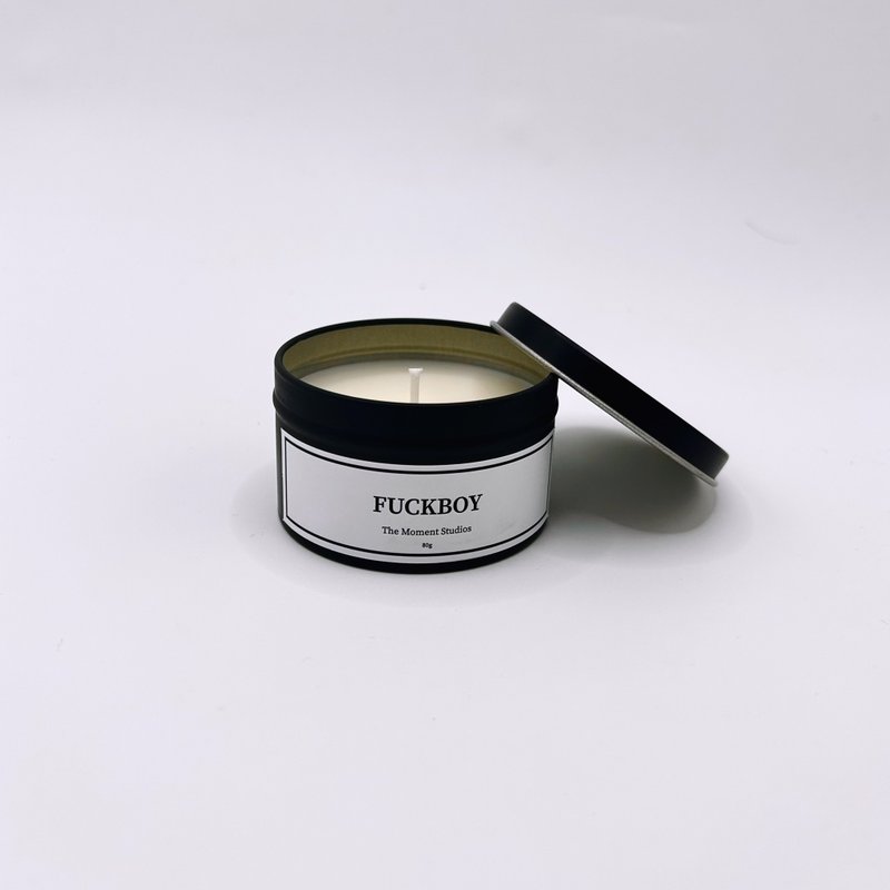 【香港手工制】 No.24 Fuckboy - Travel Candle 80G - 蜡烛/烛台 - 其他材质 
