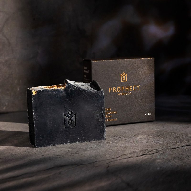 油性肌首选─【铂翡斯】晶钻焕采活性碳极致洁颜皂 120g 手工皂 - 肥皂/手工皂 - 其他材质 