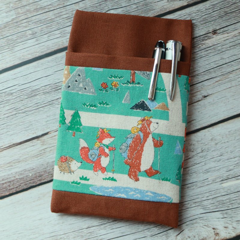 【森林探险队】口袋型笔袋 护理师笔袋 医师笔袋 老师笔袋 - 铅笔盒/笔袋 - 棉．麻 