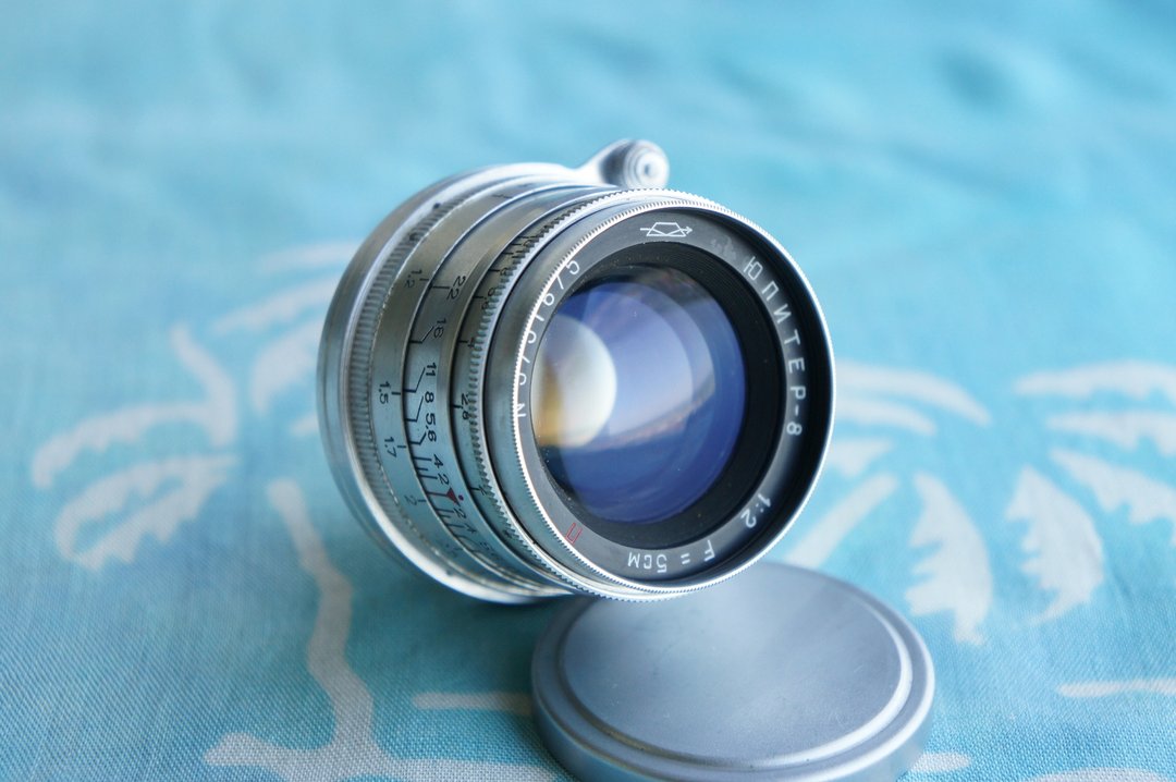 JUPITER-8 50mm F/2 镜头 M39 LTM Fed Leica Zorki Sonnar Micro 4/3 早年版！ - 相机 - 其他材质 
