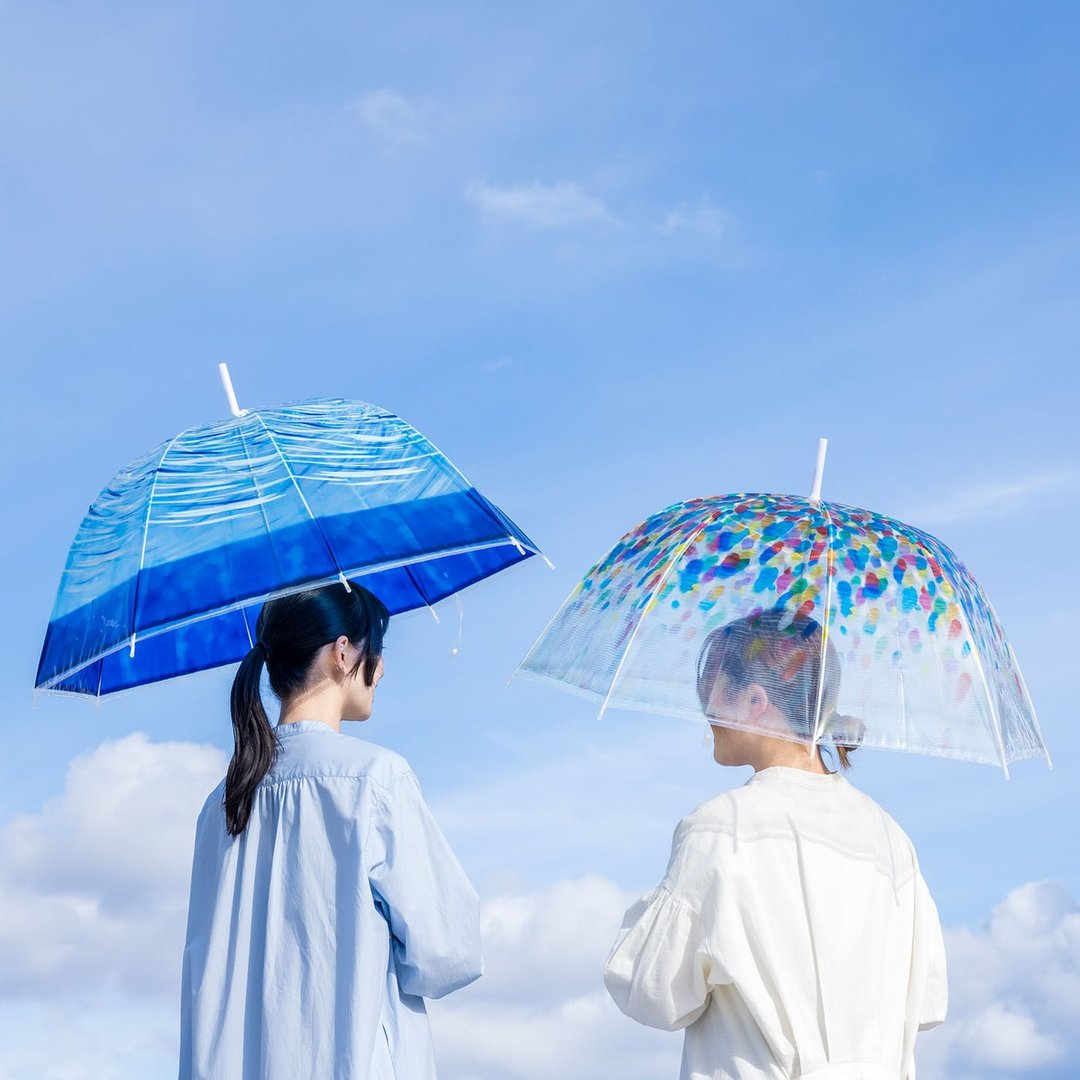 FELISSIMO YOU+MORE! 青森传统工艺 - 津轻琵琶风铃透明雨伞 - 雨伞/雨衣 - 其他材质 