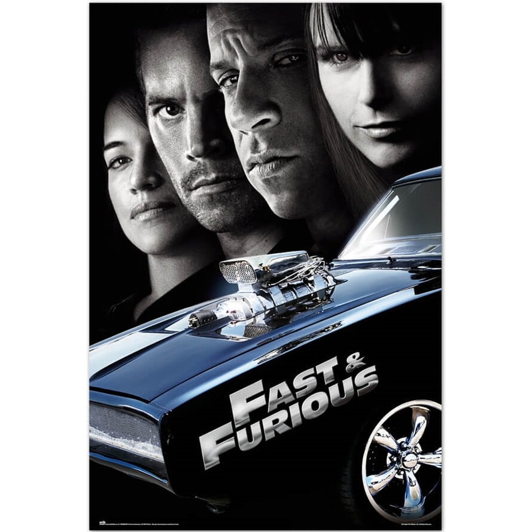 【玩命关头4】 Fast & Furious 4 进口电影海报 - 海报/装饰画/版画 - 其他材质 多色