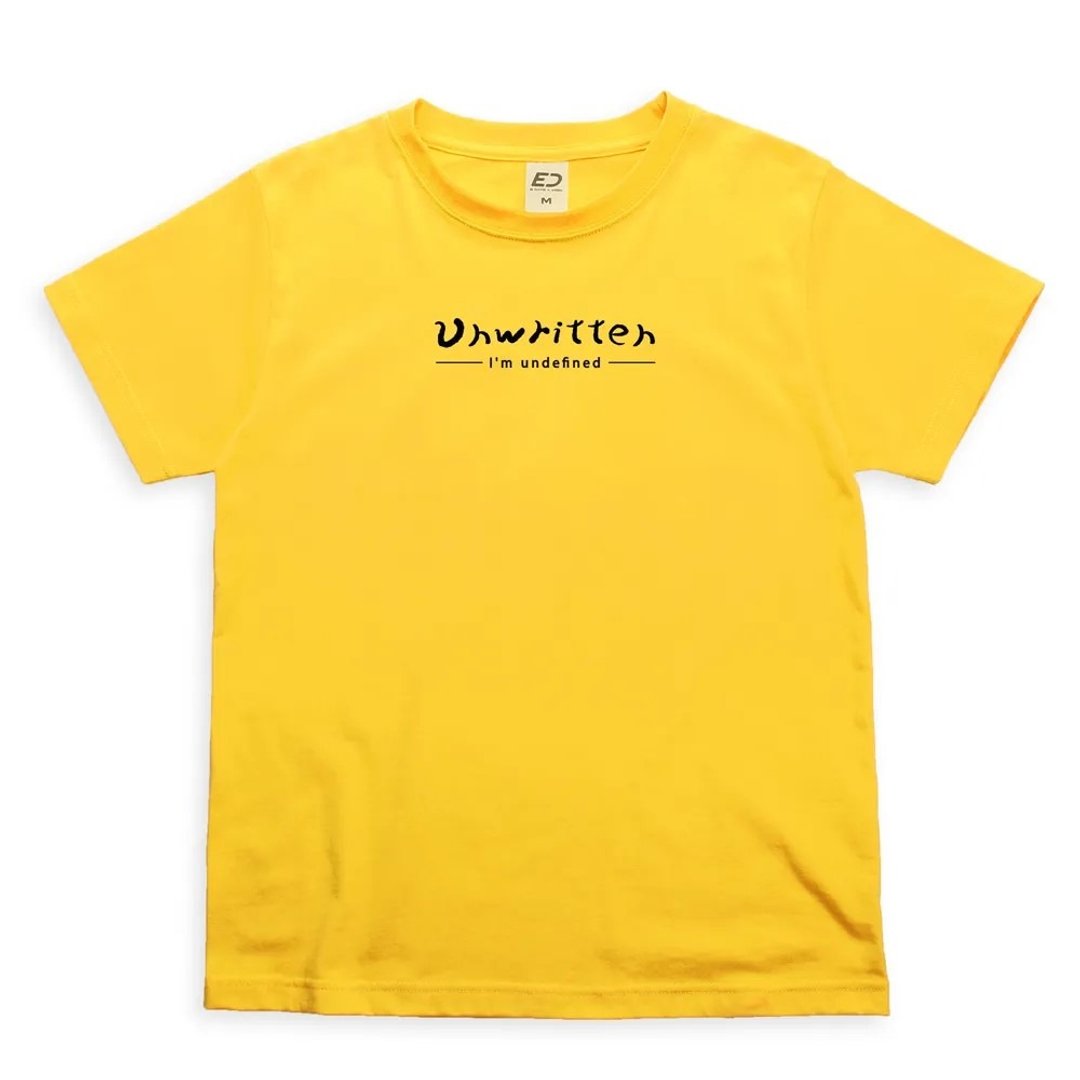 订购【每人心中都有一首歌】Unwritten  短T/女上衣/男T恤/情侣T - 女装 T 恤 - 棉 黄色