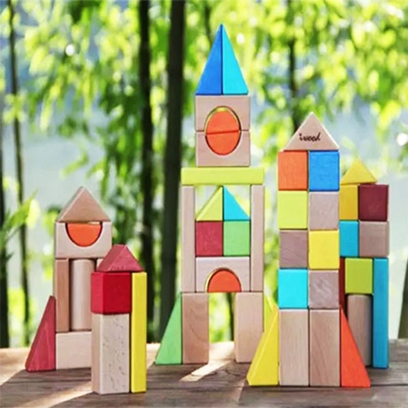 拾光积木(54pcs)/儿童节礼物 交换礼物 圣诞礼物 - 玩具/玩偶 - 木头 