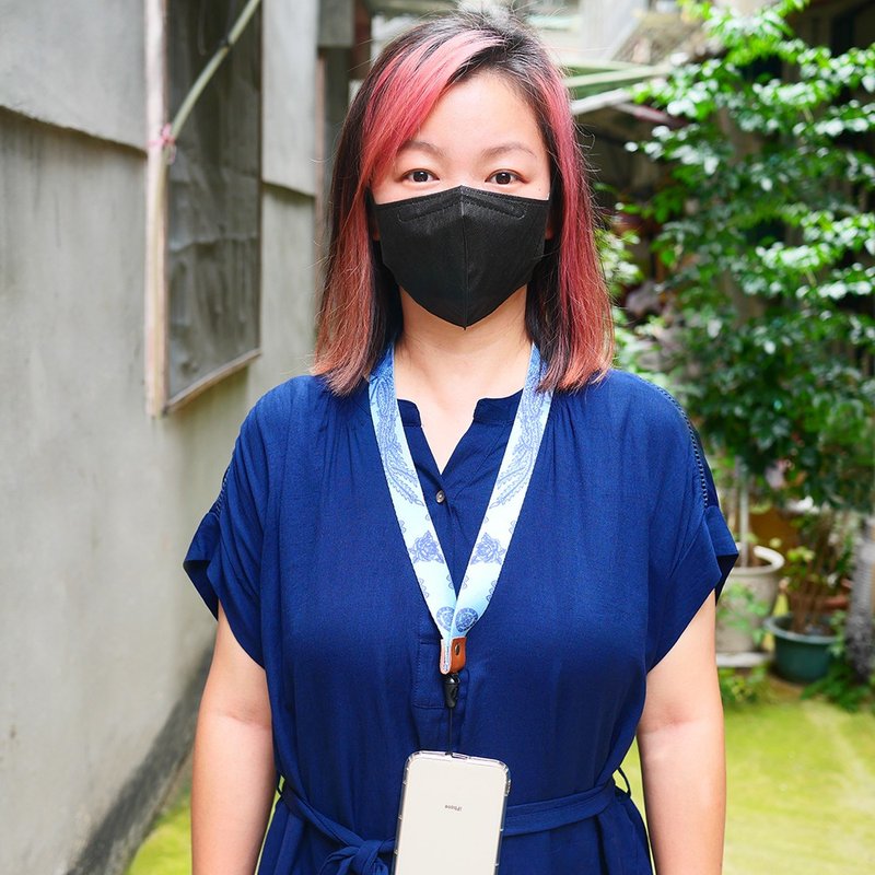 手机挂绳Cellphone Strap-凤盘-挂手机/小风扇/上班卡 情人节礼物 - 挂绳/吊绳 - 聚酯纤维 