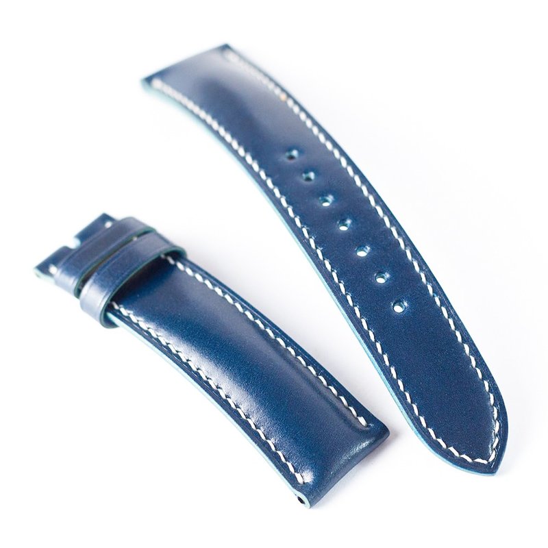 【表带/apple watch表带】Cordovan马臀皮 多色 Mister手作 - 表带 - 真皮 多色