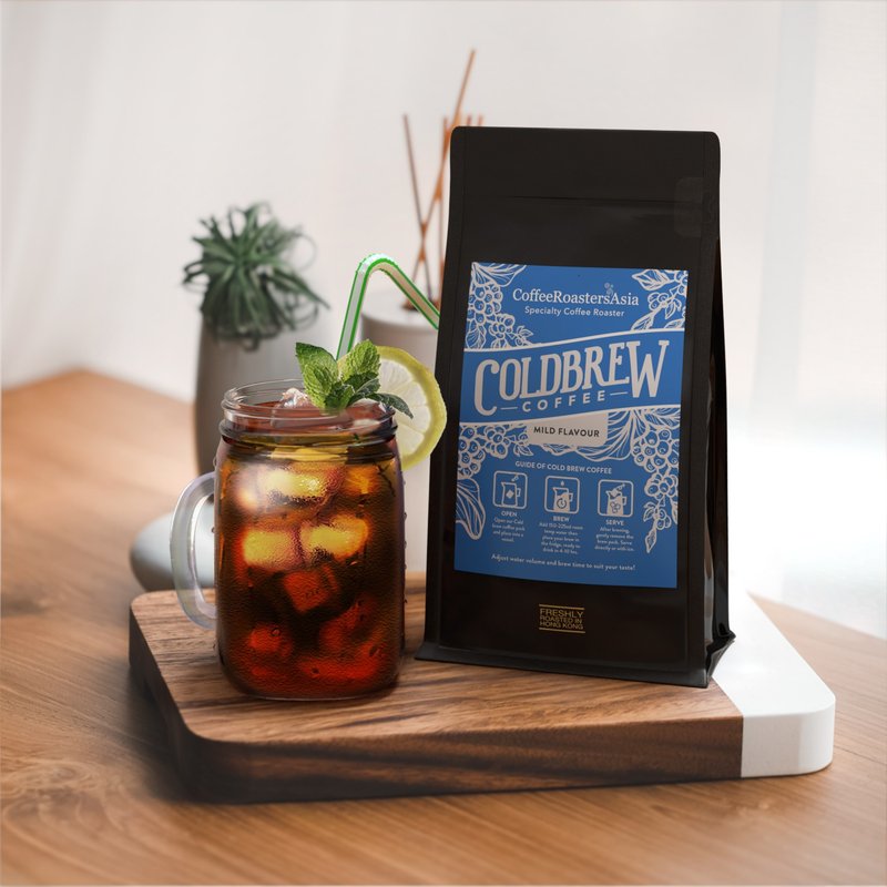 柔香风味冷泡咖啡 - 咖啡 - 新鲜食材 咖啡色