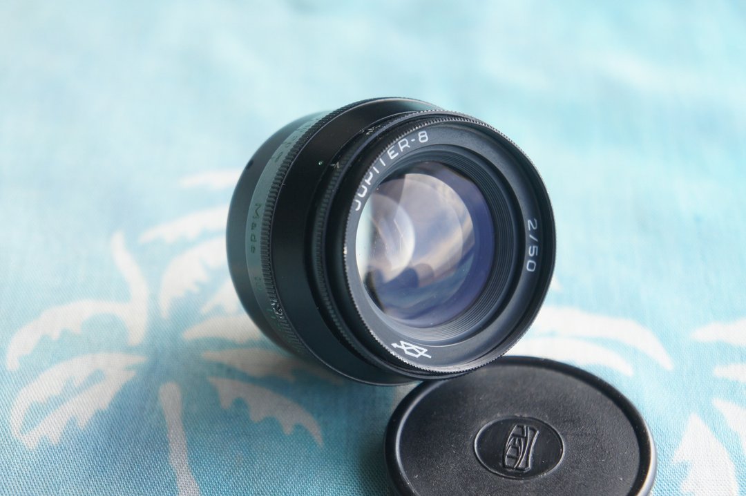 JUPITER-8 50mm f2 镜头 M39 LTM Leica Zorki Sonnar Micro 4/3 - 相机 - 其他材质 