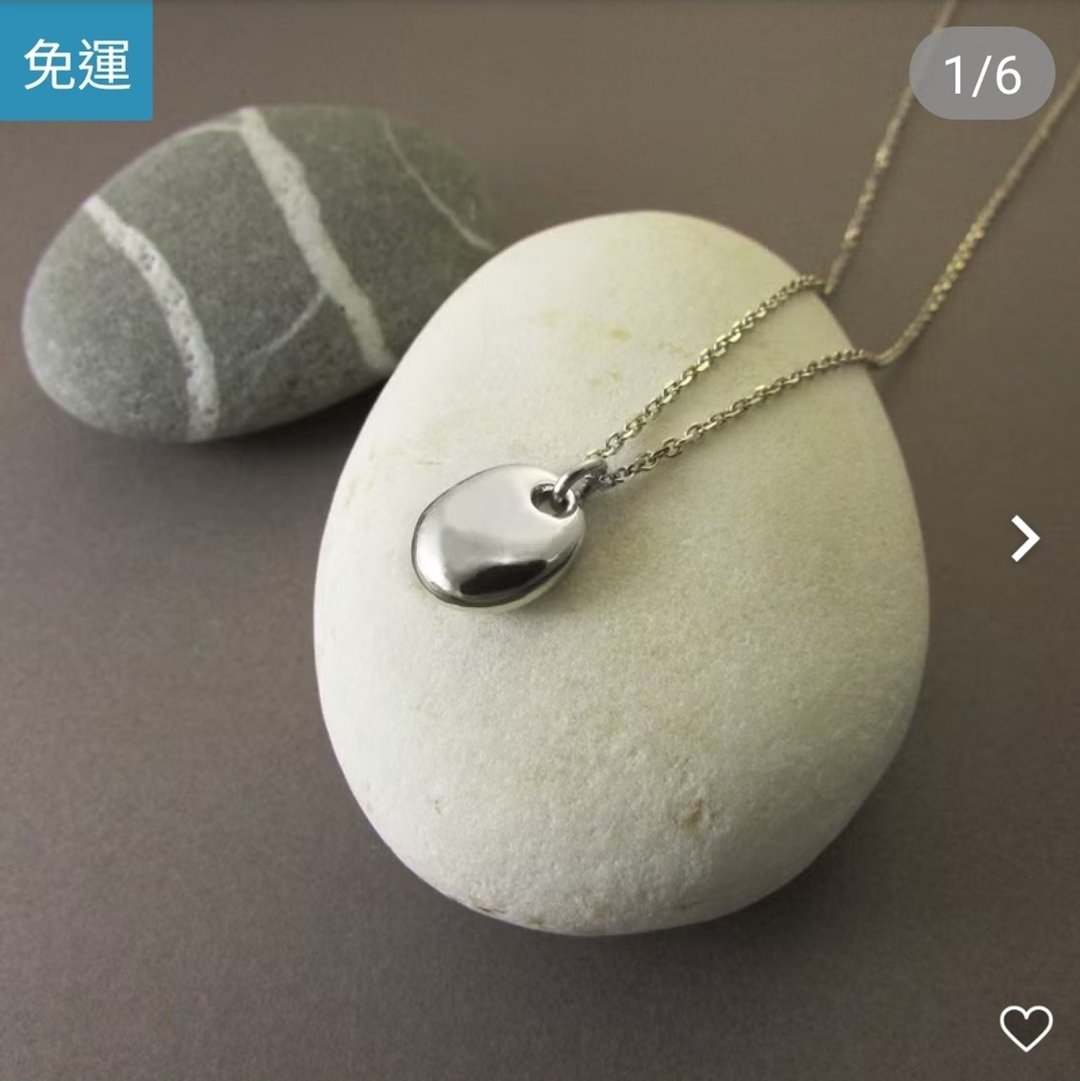 定制下单商品 - 项链 - 银 透明