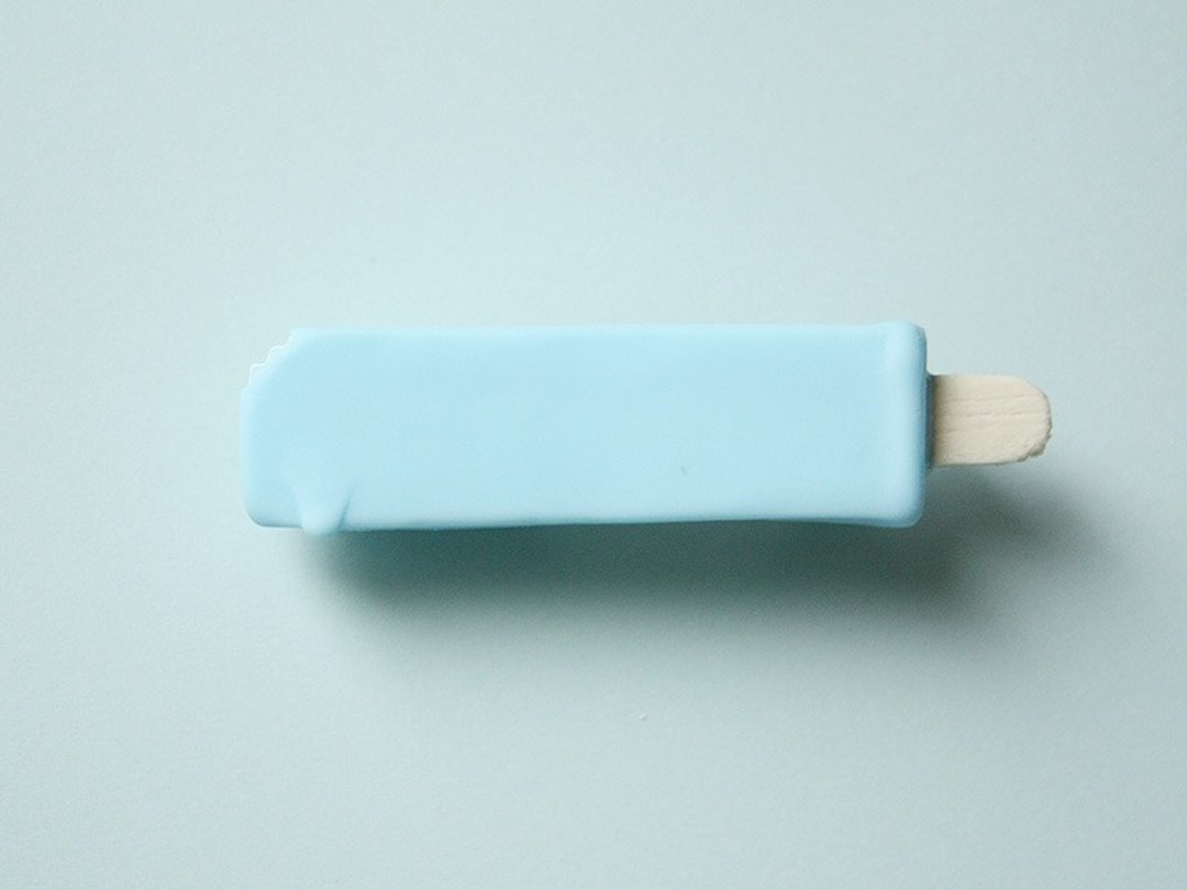 Ice Bar Hair Clip-S / grape - 发饰 - 塑料 蓝色