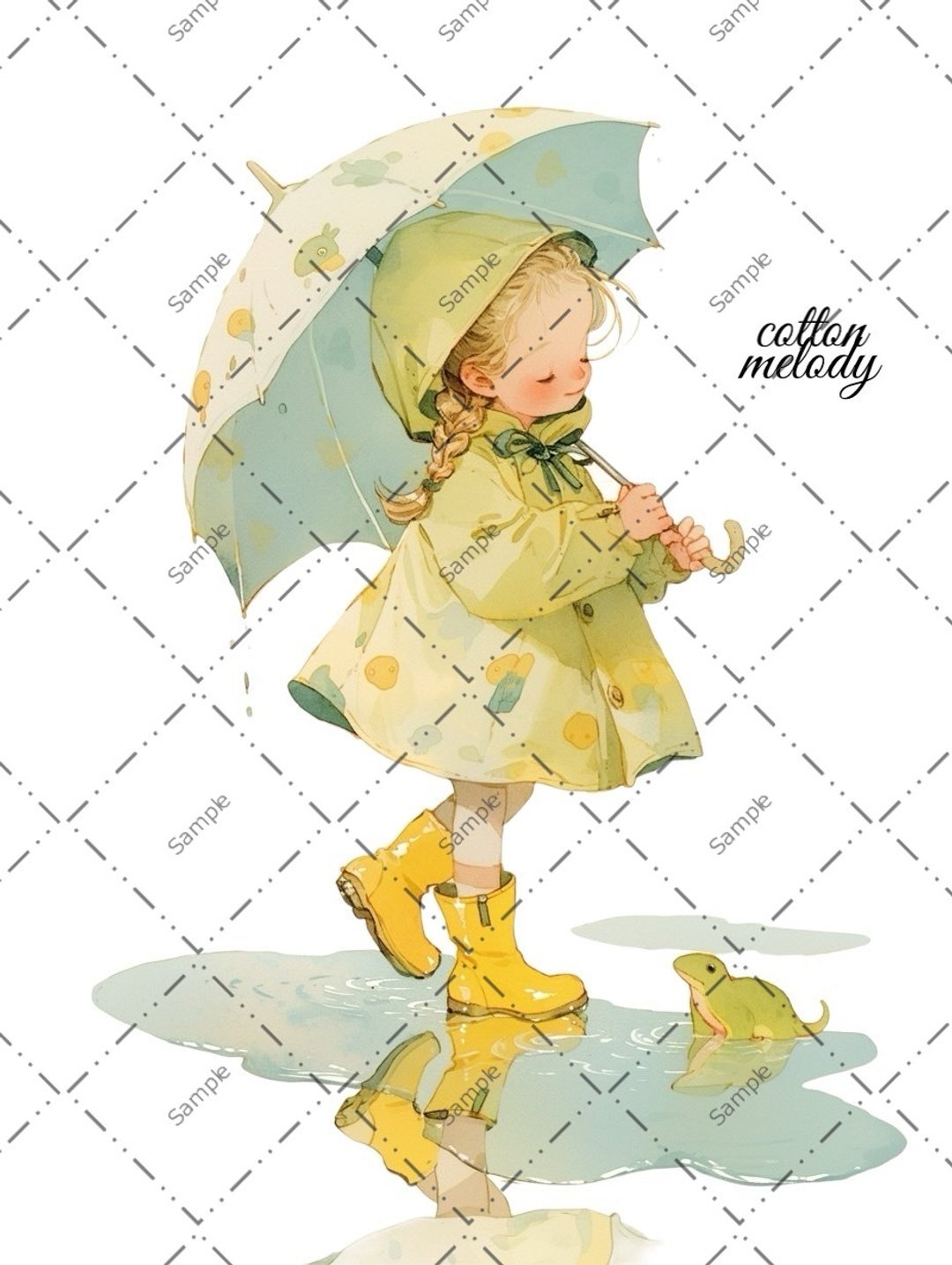 original sticker no.1537 人物贴纸 原创贴纸 人物贴纸 女孩贴纸 原创人物贴纸 - 贴纸 - 纸 