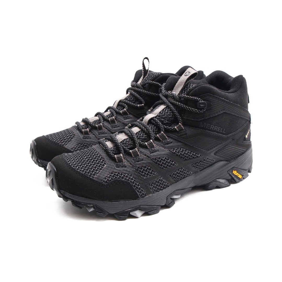 MERRELL(男)MOAB FST 2 MID GTX中筒多功能健行运动鞋 男鞋-黑 - 男款运动鞋/球鞋 - 防水材质 