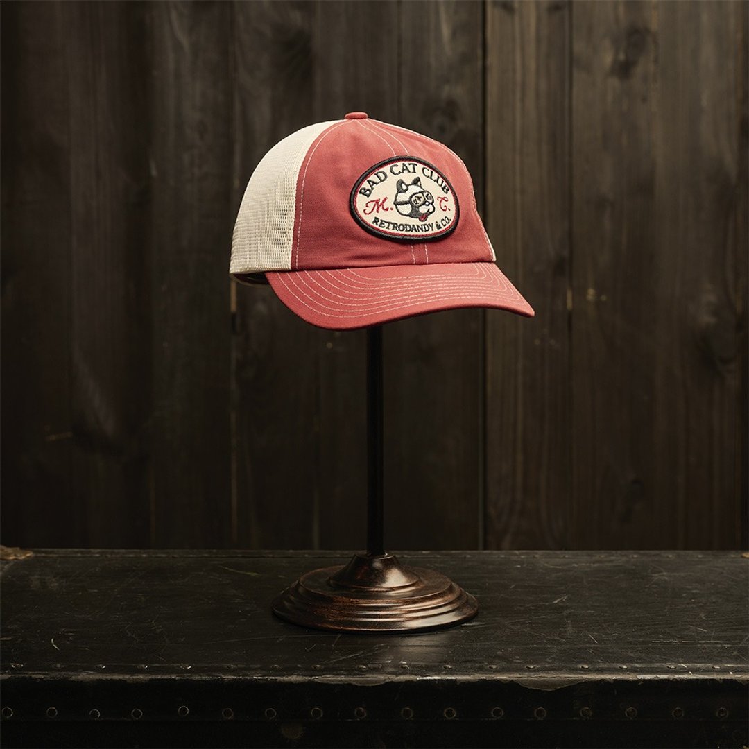 BCMC Trucker Cap - Red - 帽子 - 棉 