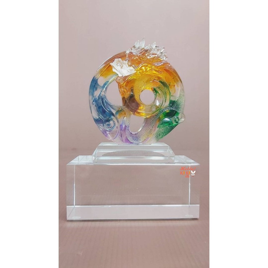 琉璃 龙图大展 开幕送礼 升迁礼物 退休贺礼 退伍礼品 乔迁送礼 - 其他 - 其他材质 