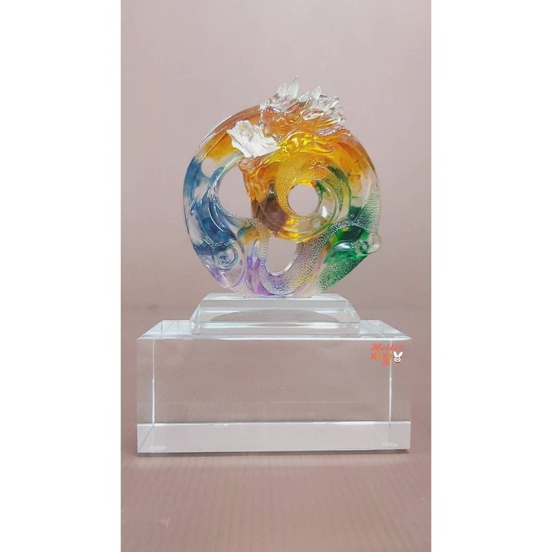 琉璃 龙图大展 开幕送礼 升迁礼物 退休贺礼 退伍礼品 乔迁送礼 - 其他 - 其他材质 