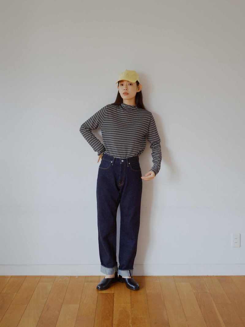 KOOW德国扬子纱精纺羊毛条纹打底衫 高领套头亲肤薄毛衣 - 女装针织衫/毛衣 - 其他材质 多色