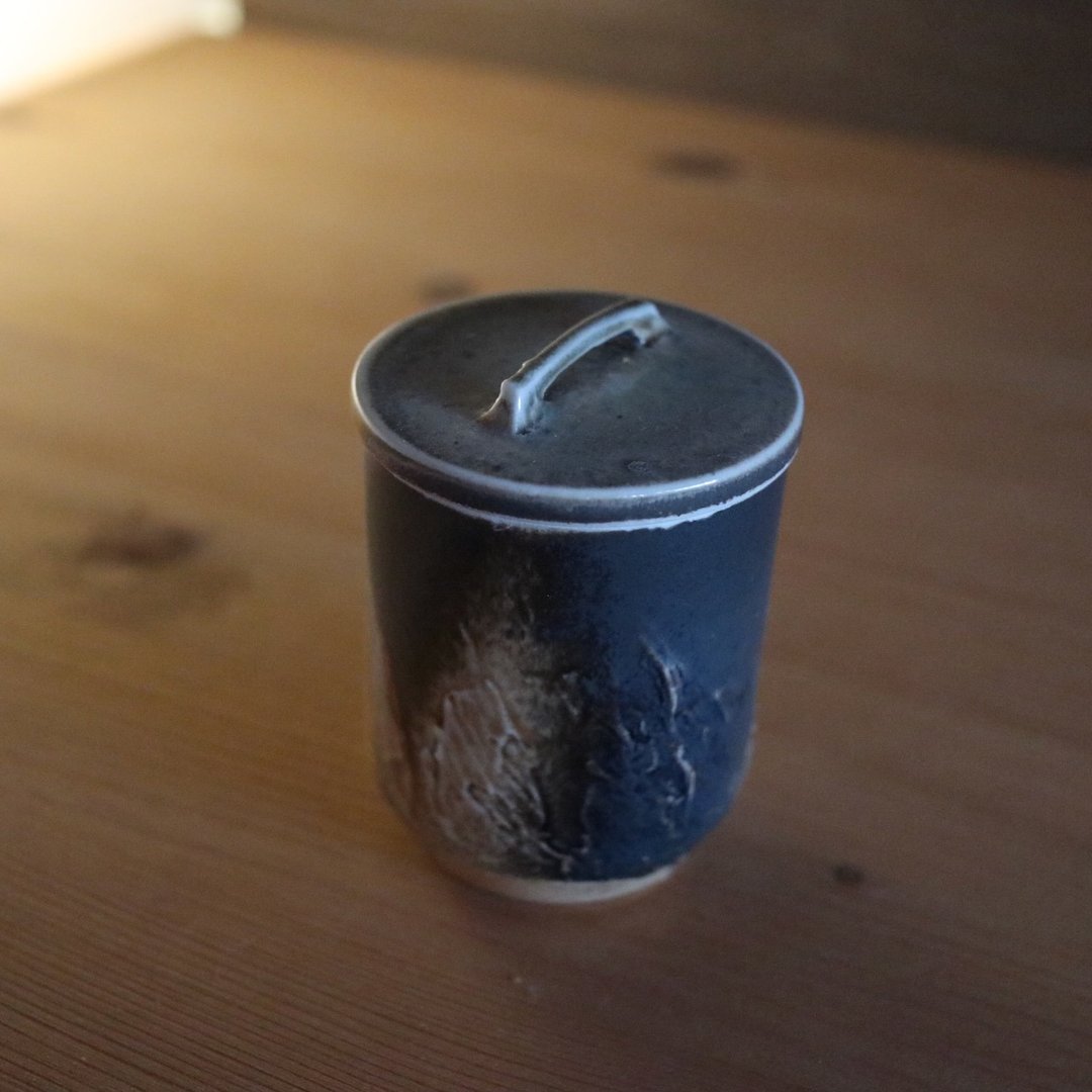 柴烧茶仓 一两 _y27 - 茶具/茶杯 - 瓷 橘色