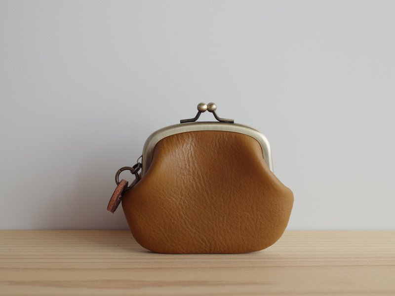 Nume leather coin case mustard - 零钱包 - 真皮 黄色