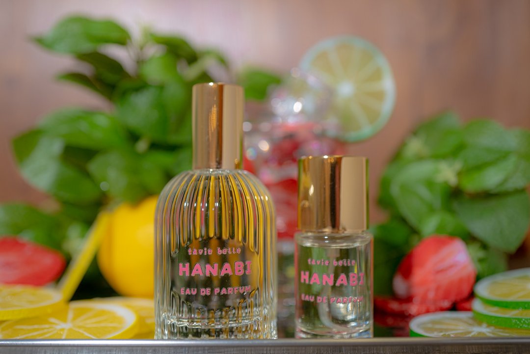 Hanabi 香水 | 琴酒通宁 小苍兰 香根草 雪松 - 香水/香膏 - 玻璃 