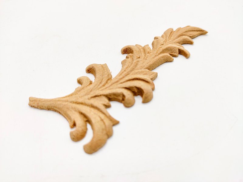 Wood Appliques corners, Onlay furniture, Shabby Chic, Wall ornament, Applique - 木工/竹艺/纸艺 - 木头 咖啡色