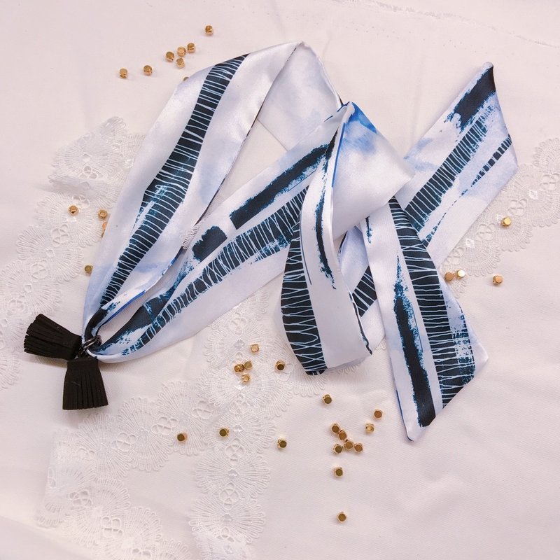 流苏项链 / 饥饿的周二早晨 - 项链 - 聚酯纤维 白色