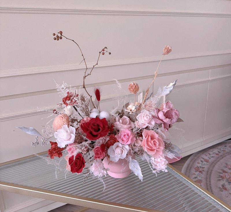 逗留 - 开幕花礼 永生花 生日花礼 居家摆饰 圣诞礼 定制化 - 植栽 - 植物．花 红色