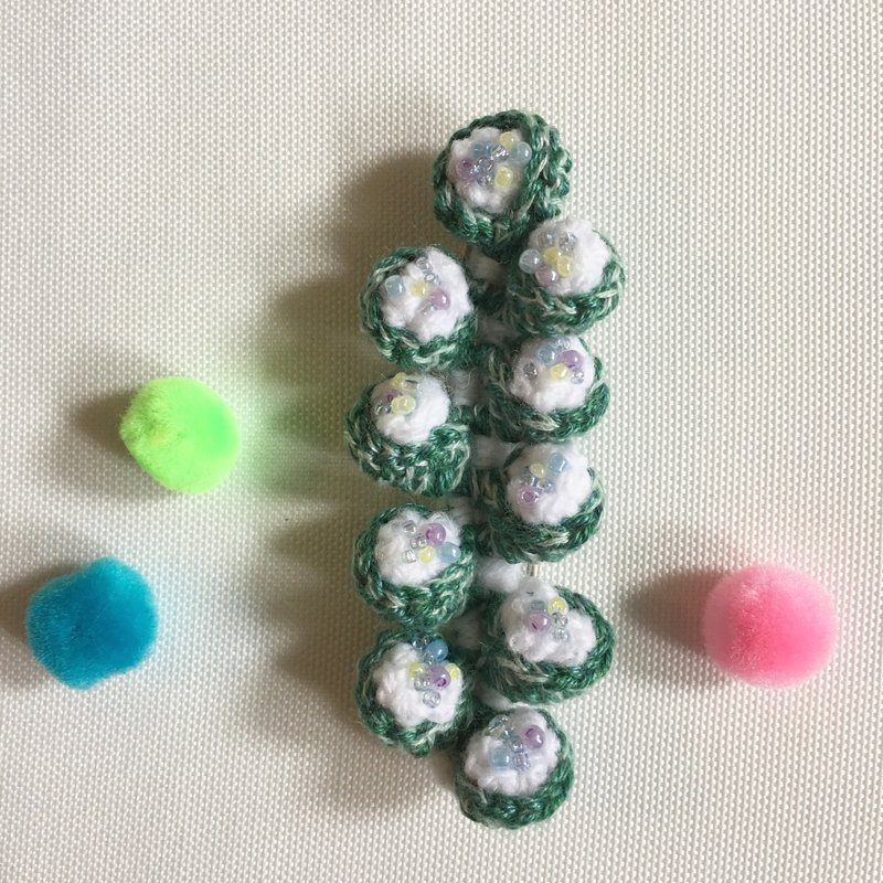 鱼卵孢子 - 胸针 - 其他材质 