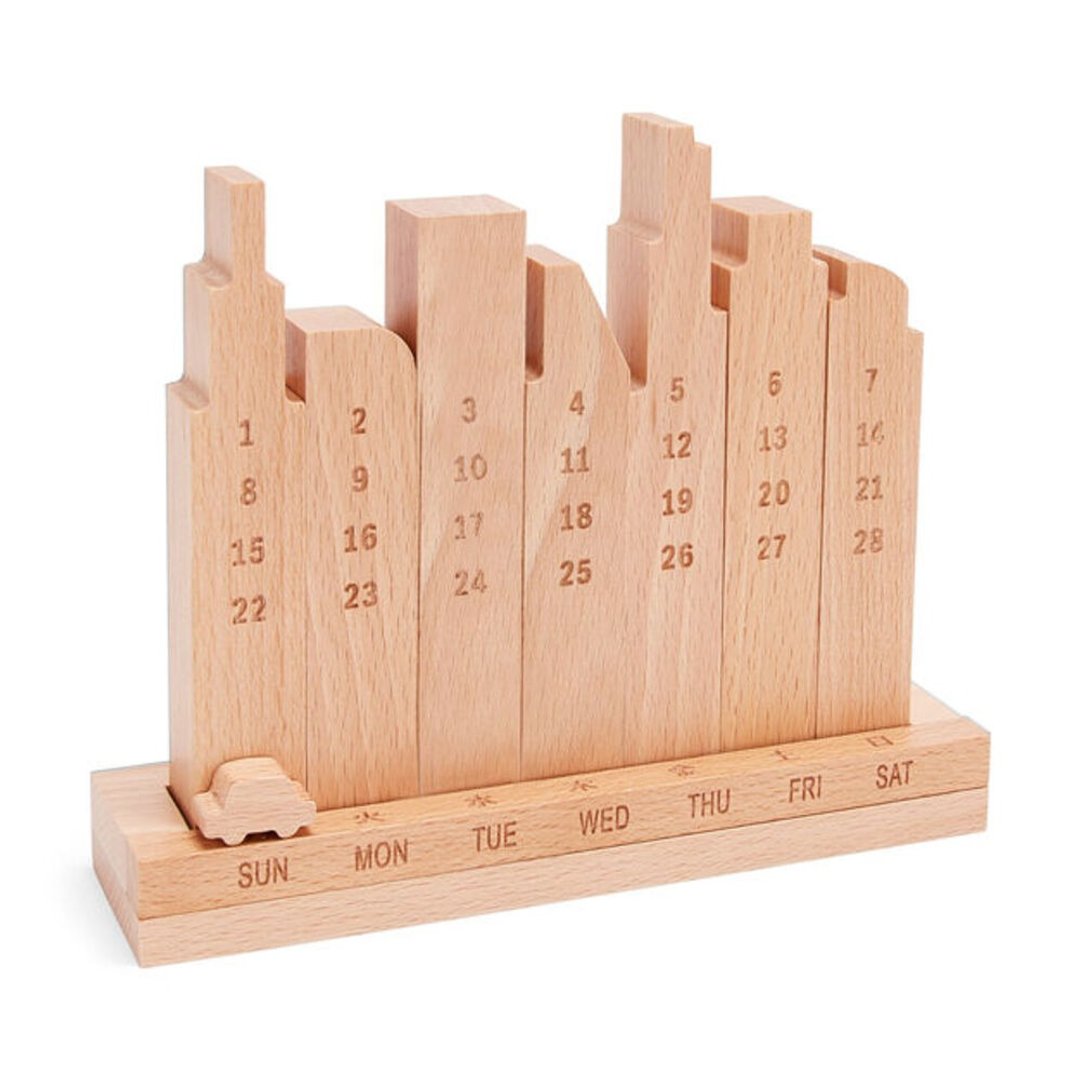 MoMA City Perpetual Calendar 城市万年历 永恒历 - 年历/台历 - 木头 多色