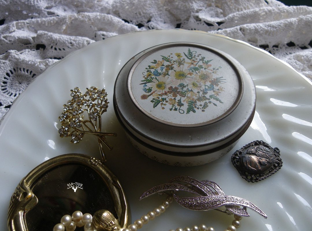 【老时光 OLD-TIME】早期美国制精美铁盒 - 收纳用品 - 其他材质 