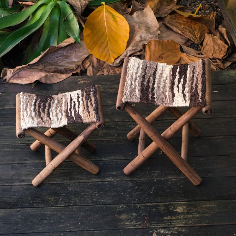 哥伦比亚菲克编织椅-灰阶款 - 椅子/沙发 - 棉．麻 灰色