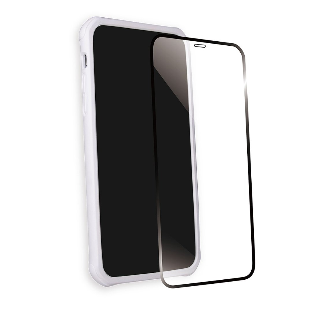 iPhone 11 Pro Max(6.5寸)- 3D 超奈米抗菌抗病毒钢化玻璃保护贴 - 手机配件 - 其他材质 白色